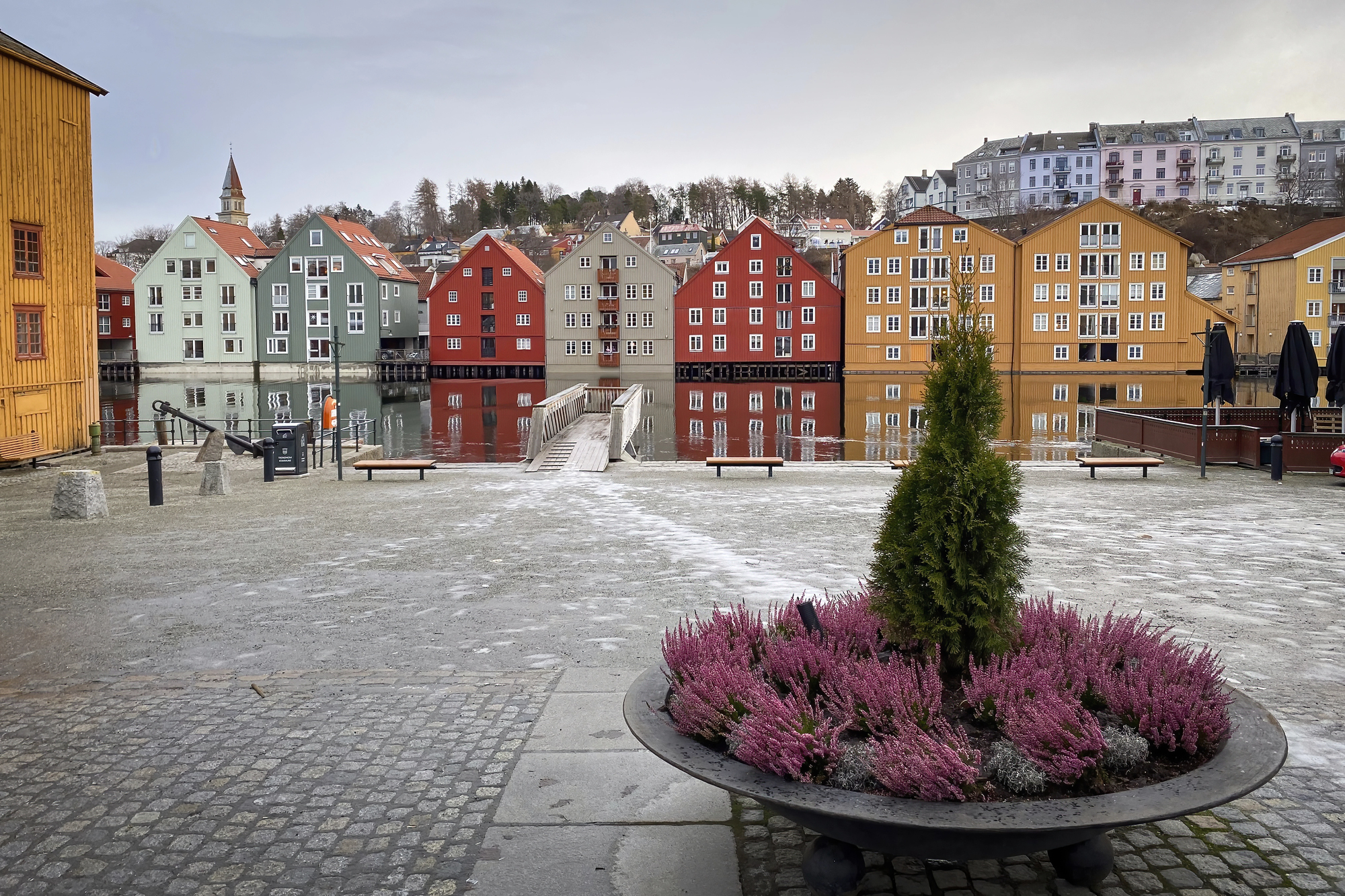 Underrated European Cities You’ll Wish You’d Visited Sooner - Colorful Historic Timber Storehouses along the Nidelva River in Trondheim Norway
